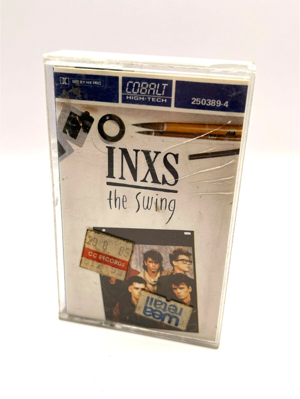 INXS - The Swing Cassette Album US 1984 - 80s Rock Michael Hutchence